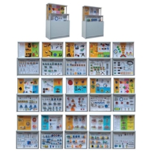 芯片控制CD 解说机械综合陈列柜