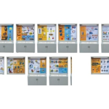 芯片控制CD 解说《机械设计基础》陈列柜