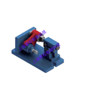 带辅助支撑铣床夹具